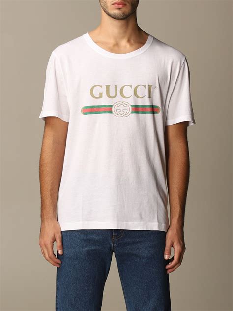 maglietta gucci grigia|Gucci t-shirt uomo.